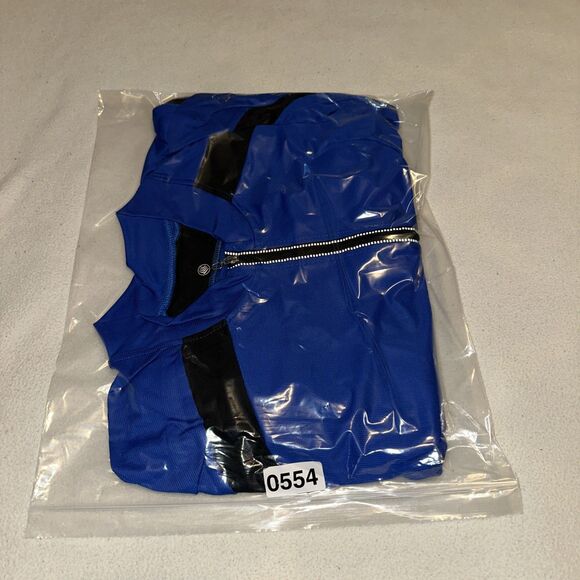 Aerotech Cyclewear Men’s Size 2XLT Cycling Shirt Blue Water Bottle Pockets - Picture 16 of 16